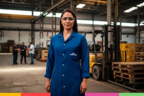 EPIs e uniformes profissionais que combinam segurança, conforto e identidade visual no ambiente de trabalho